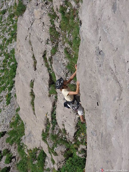 Klettern+Zelten Gadmen (K/B/3a) Franz Lischer