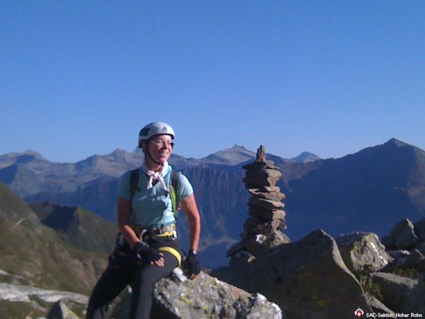 Pizzo del Prévat, NE-Grat (K/B/5a) Caspar Sträuli