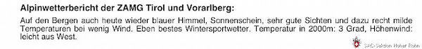 Bregenzerwald II (S/B/WS) Willi Streuli
