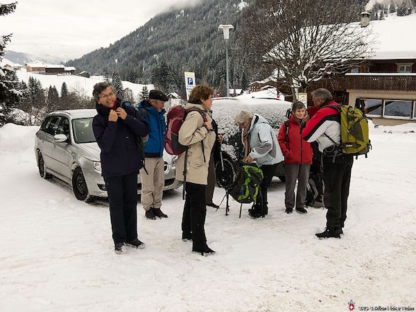 Winterwanderung Pany (W/B/T1) Hans Gonzenbach