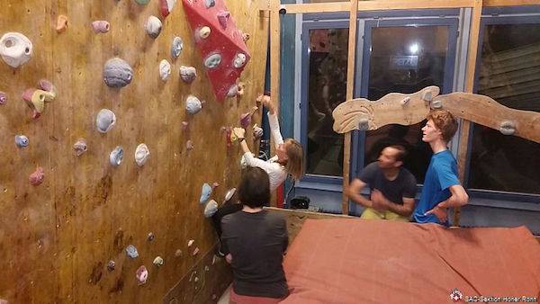 Bouldern für die Sektion (BO/B/4a) Franz Lischer