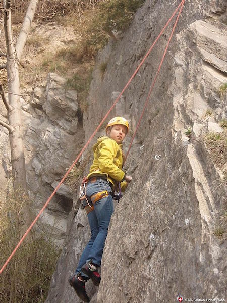 Saisonstart Klettern (K/B/3a) Roland Fröbel
