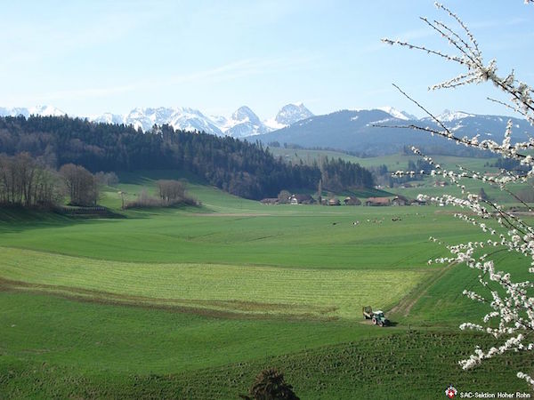 Gürbetaler Höhenweg/BE (W/B/T2) Fritz Keller