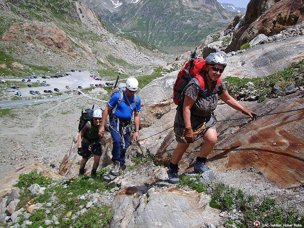 Gwächtenhorn mit Sektion (H/B/ZS) Franz Lischer