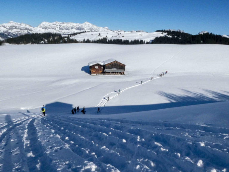 SAC SS-Tour Grüsch-Danusa mit René Kuch vom 22. Jan. 2020.