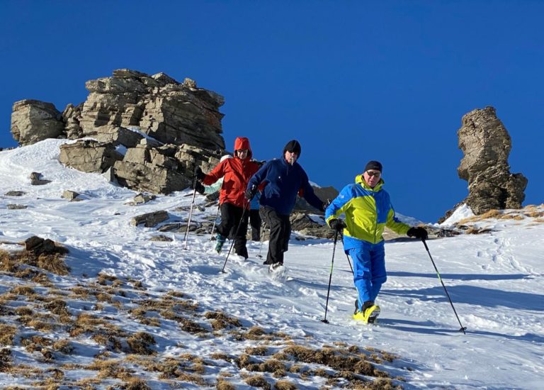 7 Abstieg zum Skidepot