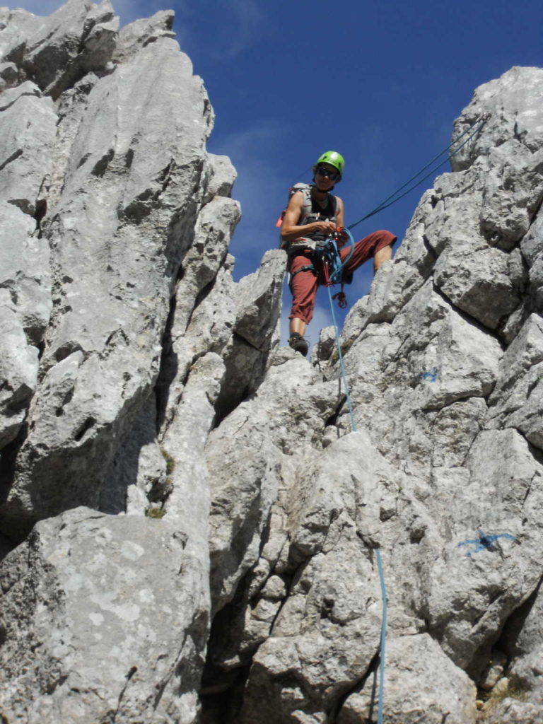 Schiberg Abseilen