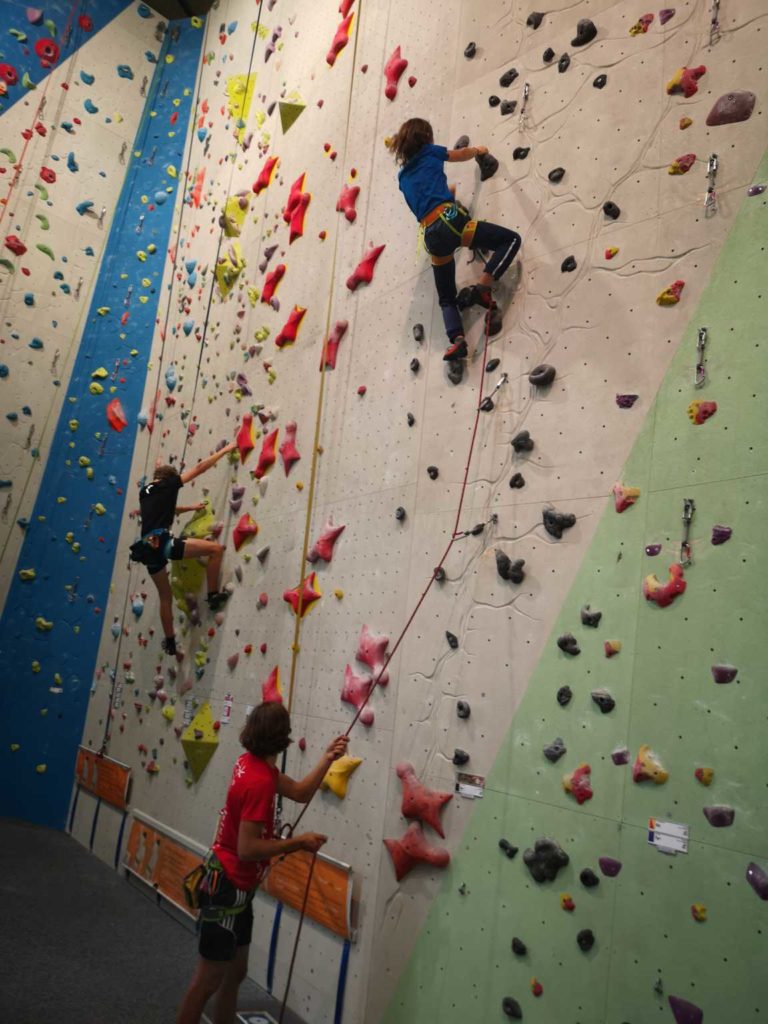 Kletterhalle Milandia (K, BO/BC/3a – 7a) Daniela Lorenzi Alig
