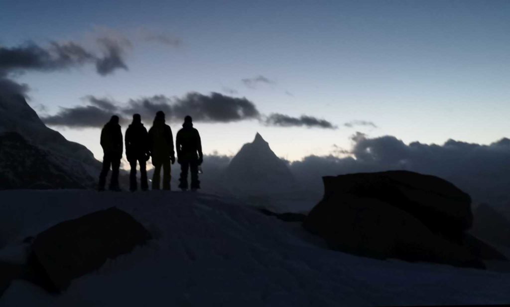 Dufourspitze 4634m mit Zelt (S/A/ZS) Daniel Tanner
