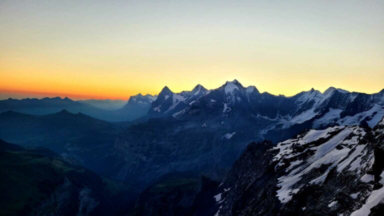 Eiger Mönch un Jungfrau