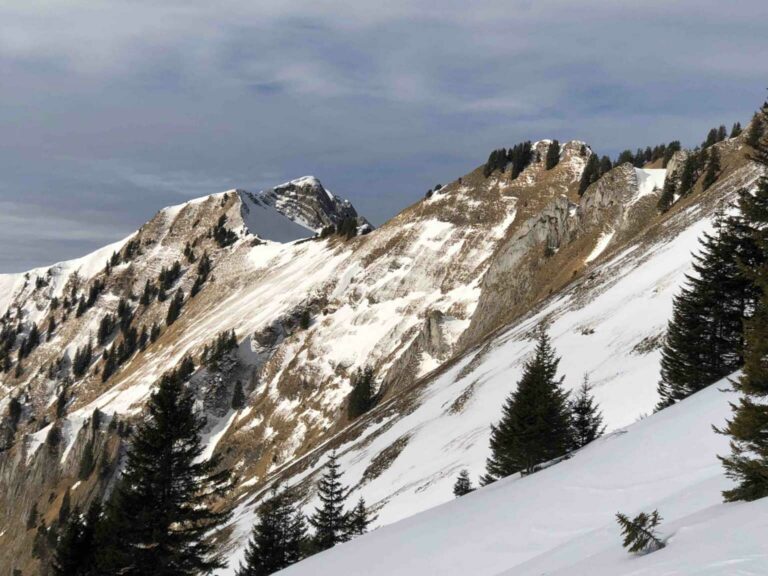 Blick auf Bockmattli