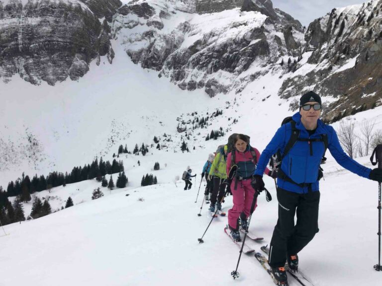 Im Aufstieg bei 1650m