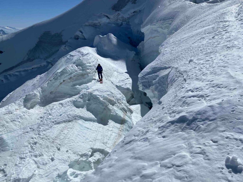 Piz Palü 3901m von der Diavolezza (S/A-B/ZS) Christian Pittrof