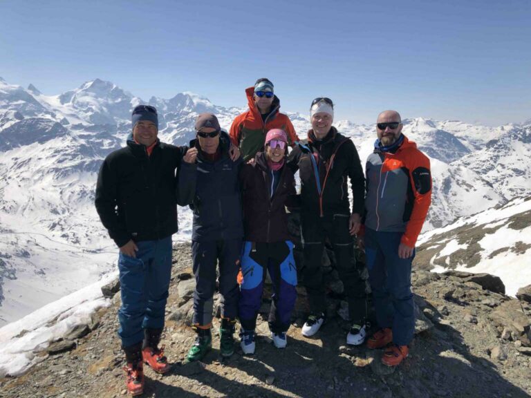 Team auf dem Piz Minor