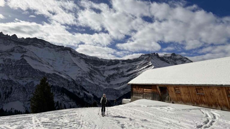 2 Alp Mittelstafel im Aufstieg 1770m