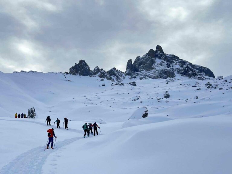 3 Im Aufstieg auf 2100m, Ruchstock im Hintergrund