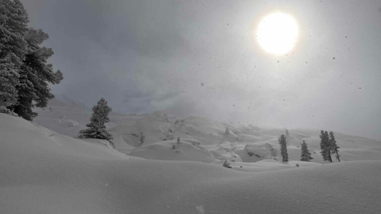 5 Die Sonne kommt raus auf ca 1800m