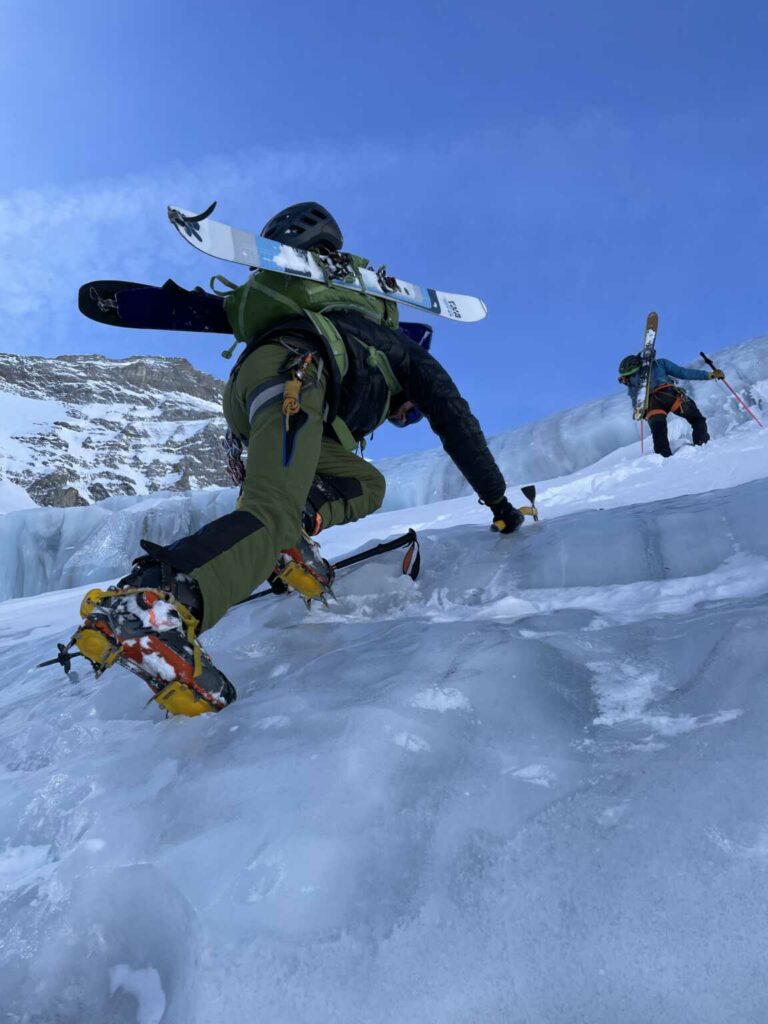 Skitour mit Velo in der Region  (S/B/S-) Gunther Karpf