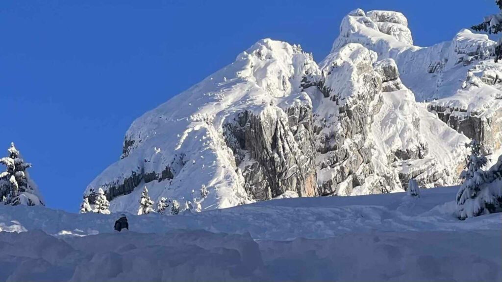 Eröffnungstour Skitourensaison 2023/2024, wenig schwierige Tour in der Nähe (S/C/WS) Christian Pittrof
