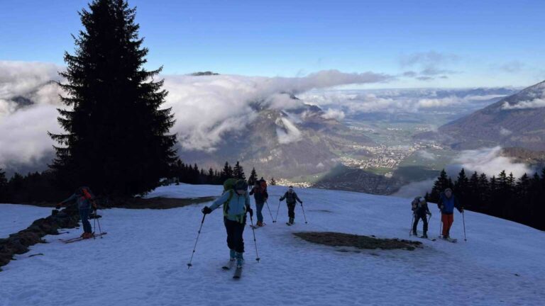 03 Tiefblick ins unwinterliche Flachland