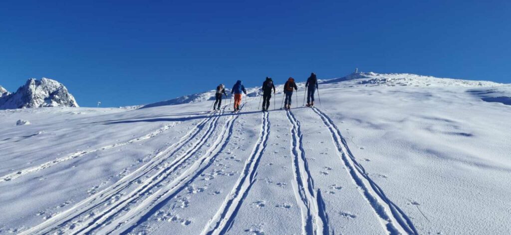 Schilt 2298m vom Skilift Schilt aus auf ca.1200m, WS+, 1100 Hm, 4 Stunden (S/B/WS+) Christian Pittrof