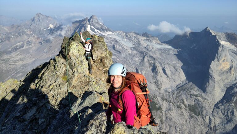 Nicole und Simone auf den letzten Metern
